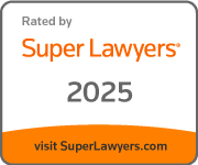 Rated By Super Lawyers 2025 | visit SuperLawyers.com
