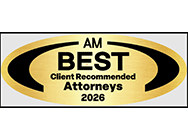 AM BEST | Client Recommended | Attorneys | 2026